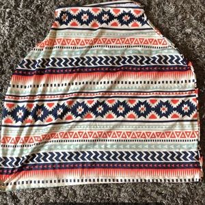 Aztec/tribal nursing cover